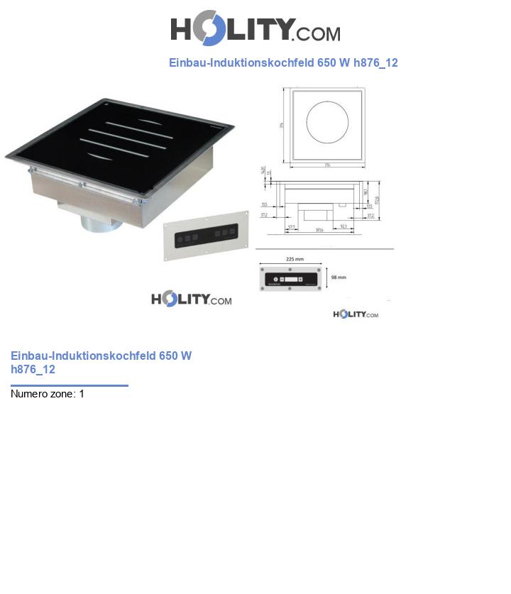 Einbau-Induktionskochfeld 650 W h876_12