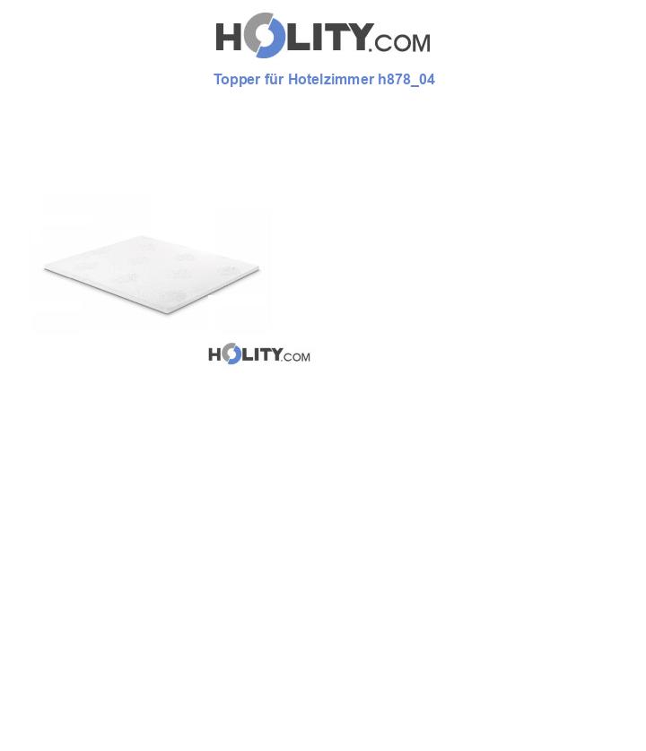 Topper für Hotelzimmer h878_04