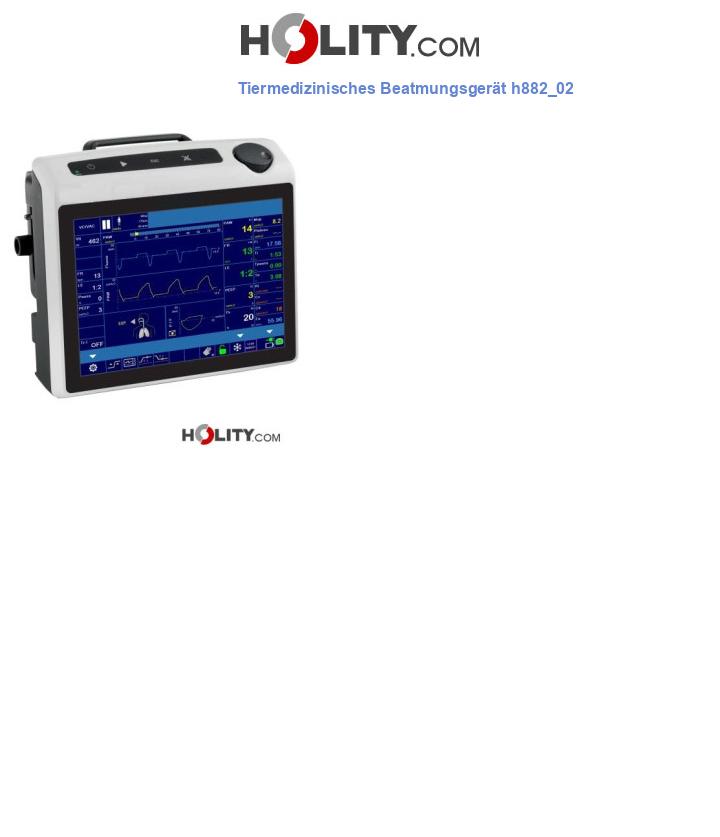 Tiermedizinisches Beatmungsgerät h882_02