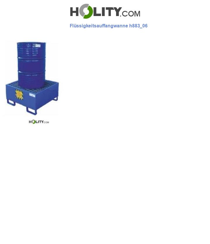 Flüssigkeitsauffangwanne h883_06