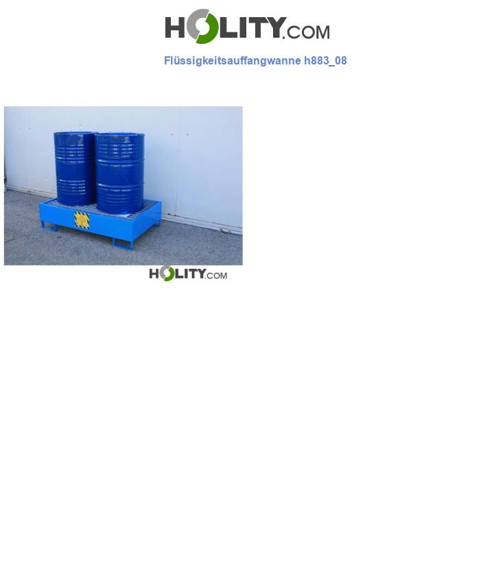 Flüssigkeitsauffangwanne h883_08