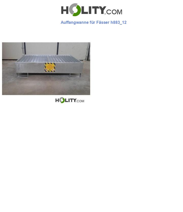 Auffangwanne für Fässer h883_12