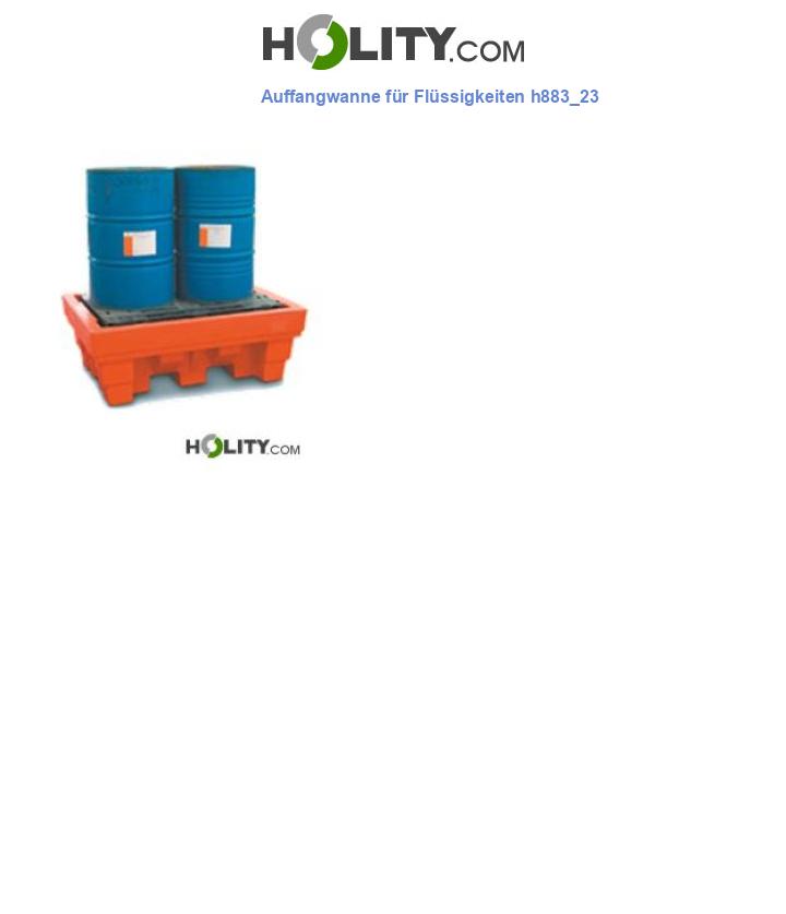 Auffangwanne für Flüssigkeiten h883_23