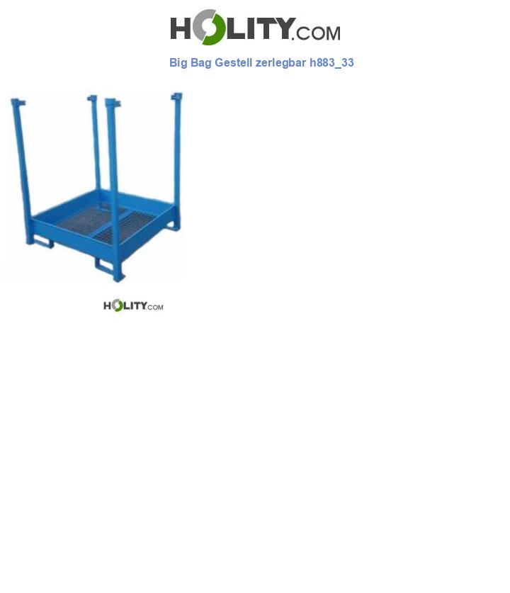 Big Bag Gestell zerlegbar h883_33