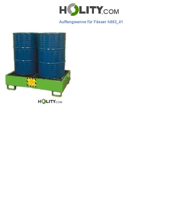Auffangwanne für Fässer h883_41