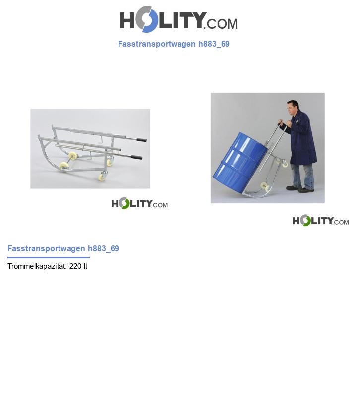 Fasstransportwagen h883_69