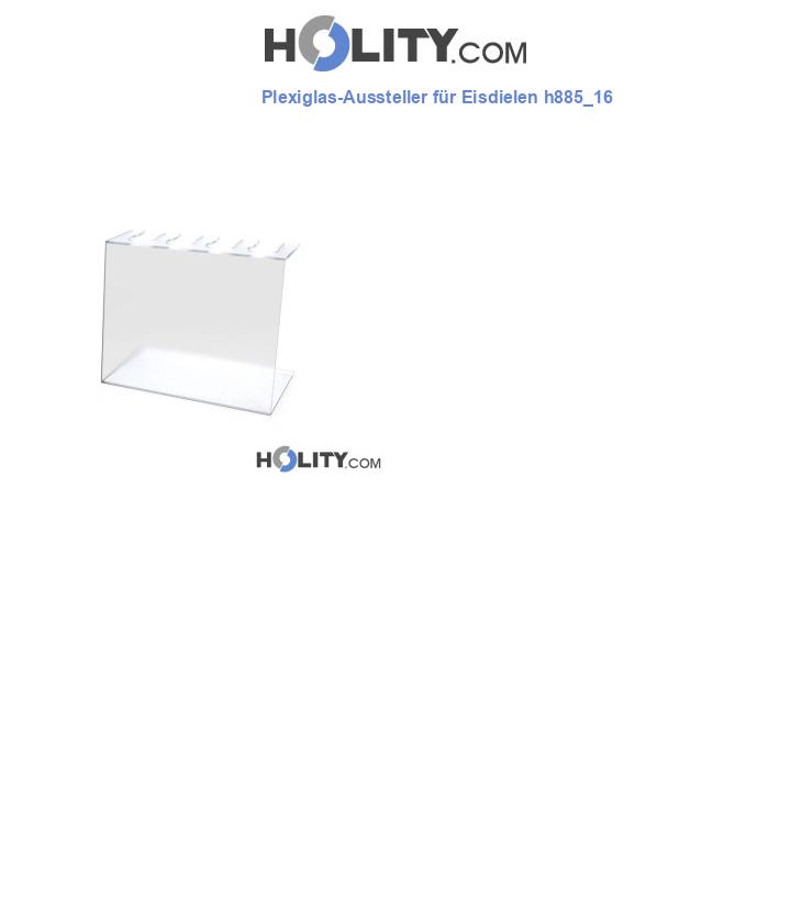 Plexiglas-Aussteller für Eisdielen h885_16