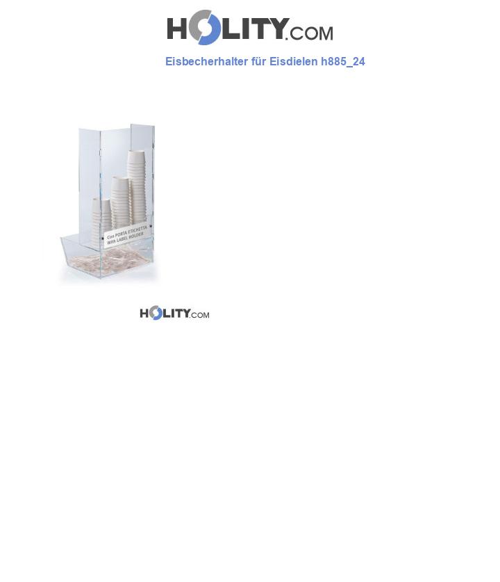 Eisbecherhalter für Eisdielen h885_24