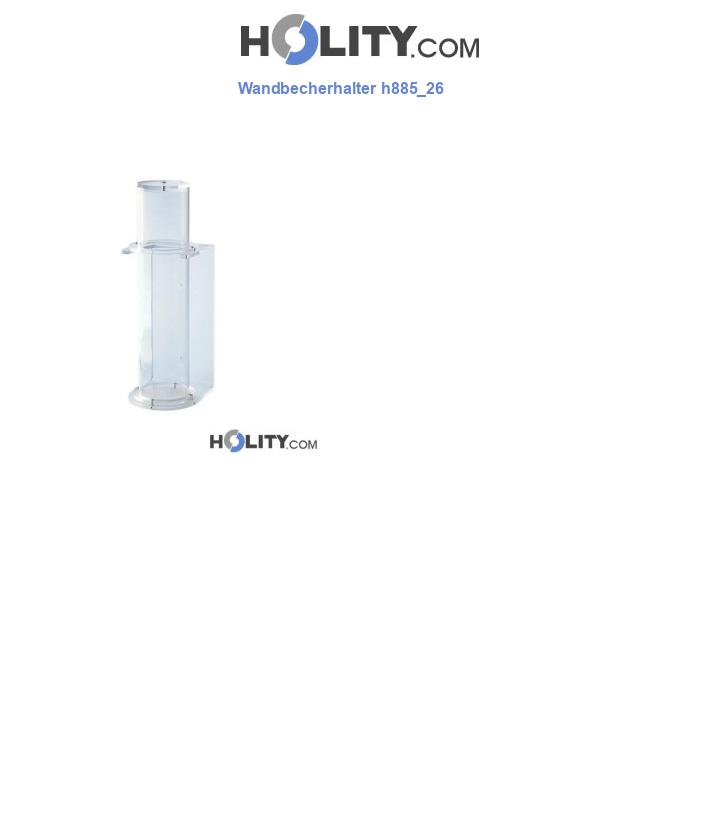 Wandbecherhalter h885_26