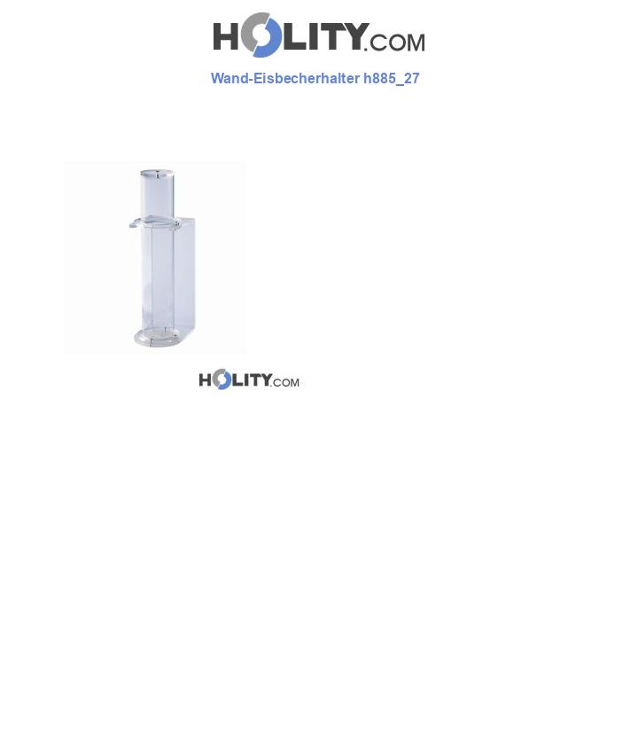 Wand-Eisbecherhalter h885_27