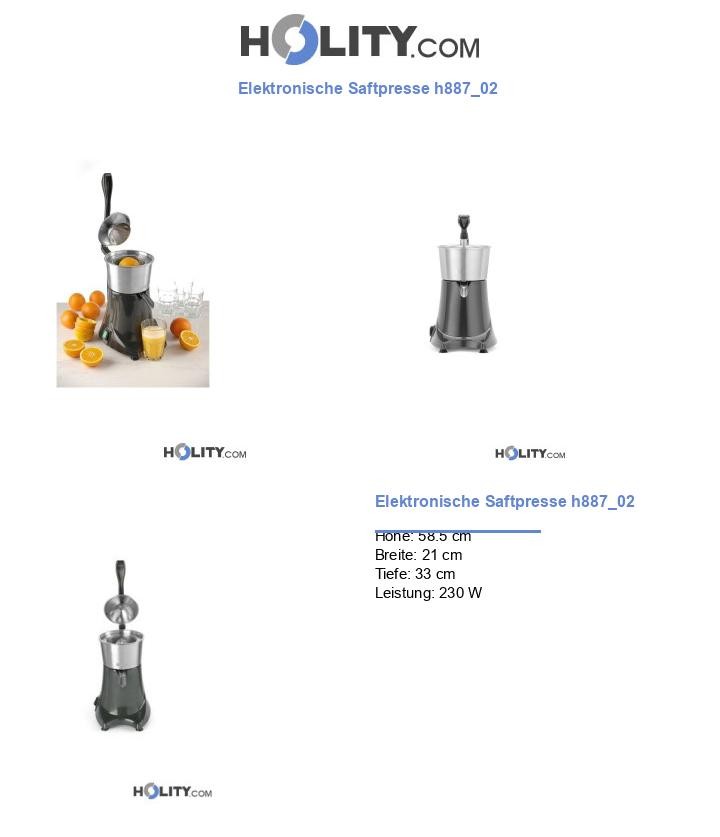Elektronische Saftpresse h887_02