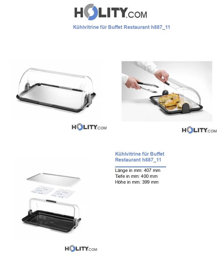 Kühlvitrine für Buffet Restaurant h887_11