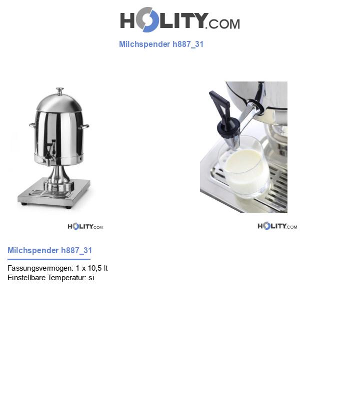 Milchspender h887_31