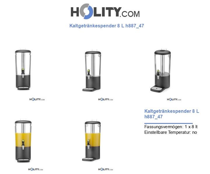 Kaltgetränkespender 8 L h887_47