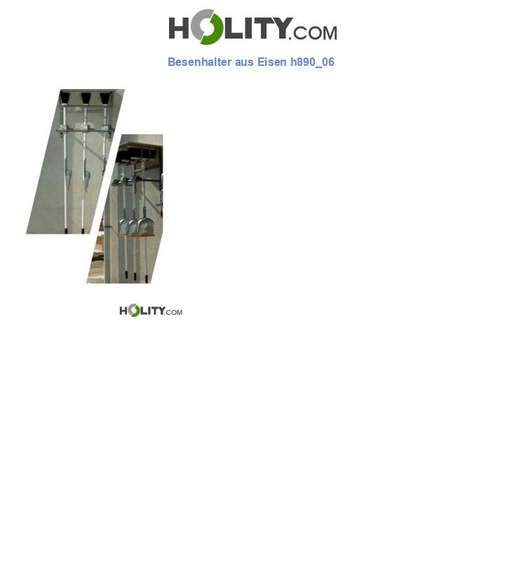 Besenhalter aus Eisen h890_06