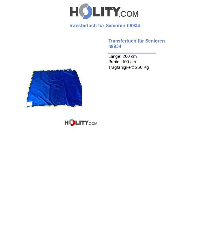 Transfertuch für Senioren h8934