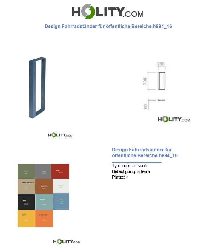 Design Fahrradständer für öffentliche Bereiche h894_16