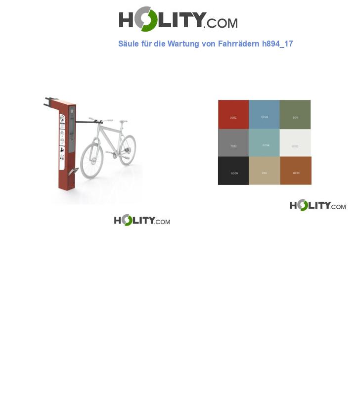 Säule für die Wartung von Fahrrädern h894_17