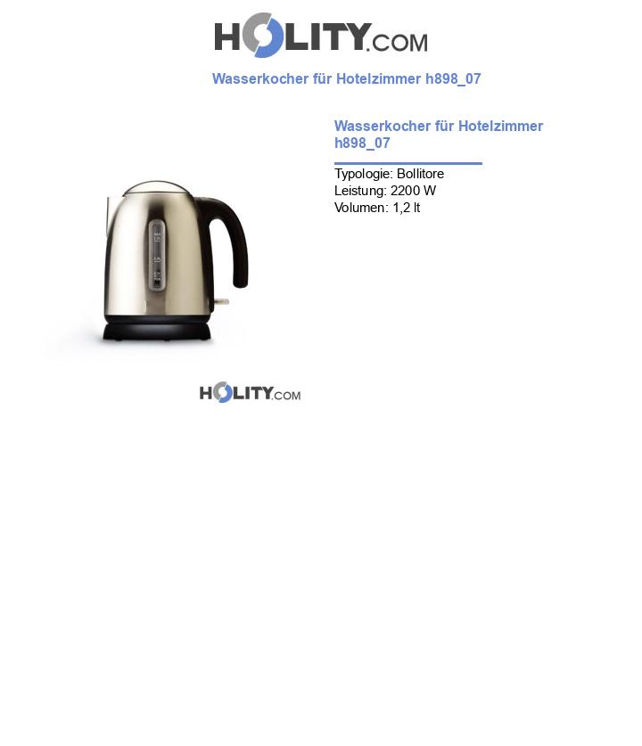 Wasserkocher für Hotelzimmer h898_07