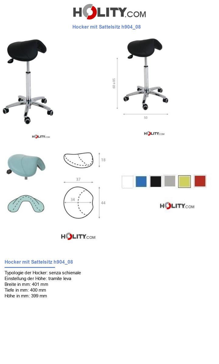 Hocker mit Sattelsitz h904_08