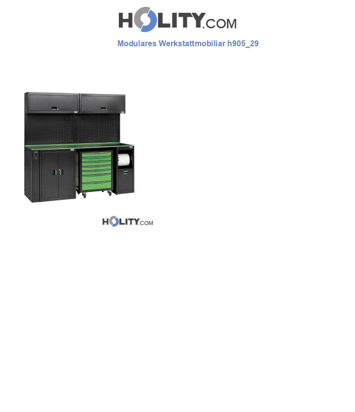 Modulares Werkstattmobiliar h905_29