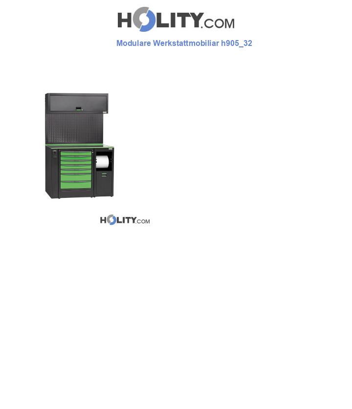 Modulare Werkstattmobiliar h905_32