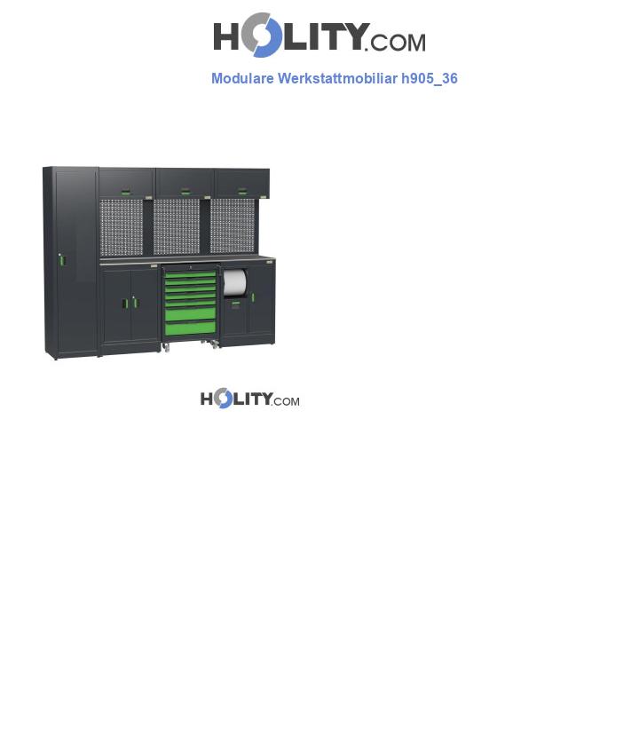 Modulare Werkstattmobiliar h905_36