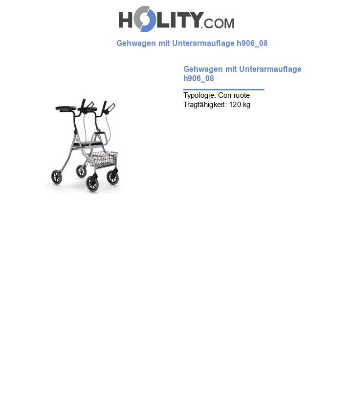 Gehwagen mit Unterarmauflage h906_08