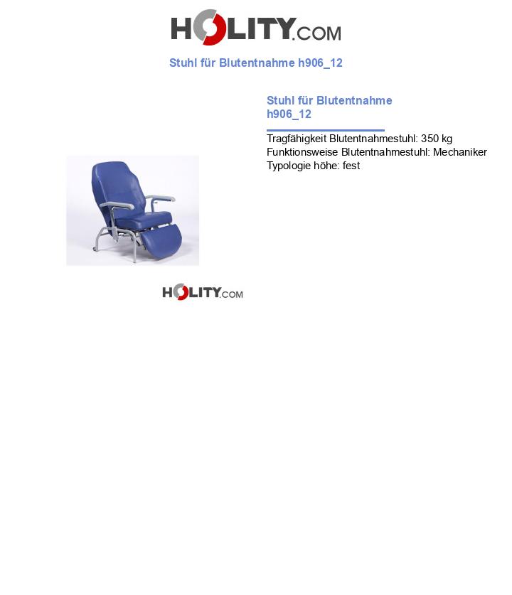 Stuhl für Blutentnahme h906_12
