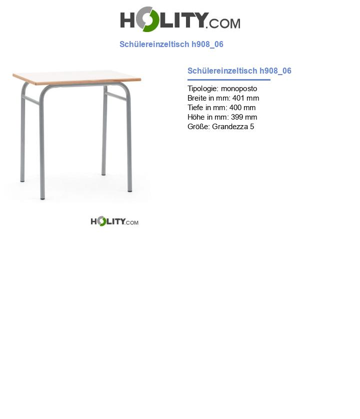 Schülereinzeltisch h908_06