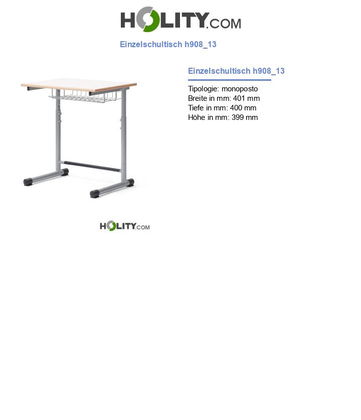 Einzelschultisch h908_13