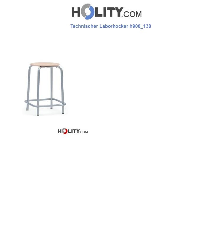 Technischer Laborhocker h908_138