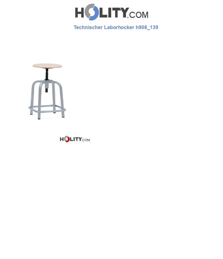 Technischer Laborhocker h908_139