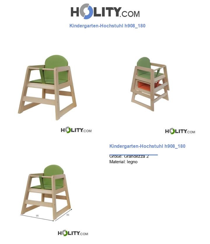 Kindergarten-Hochstuhl h908_180