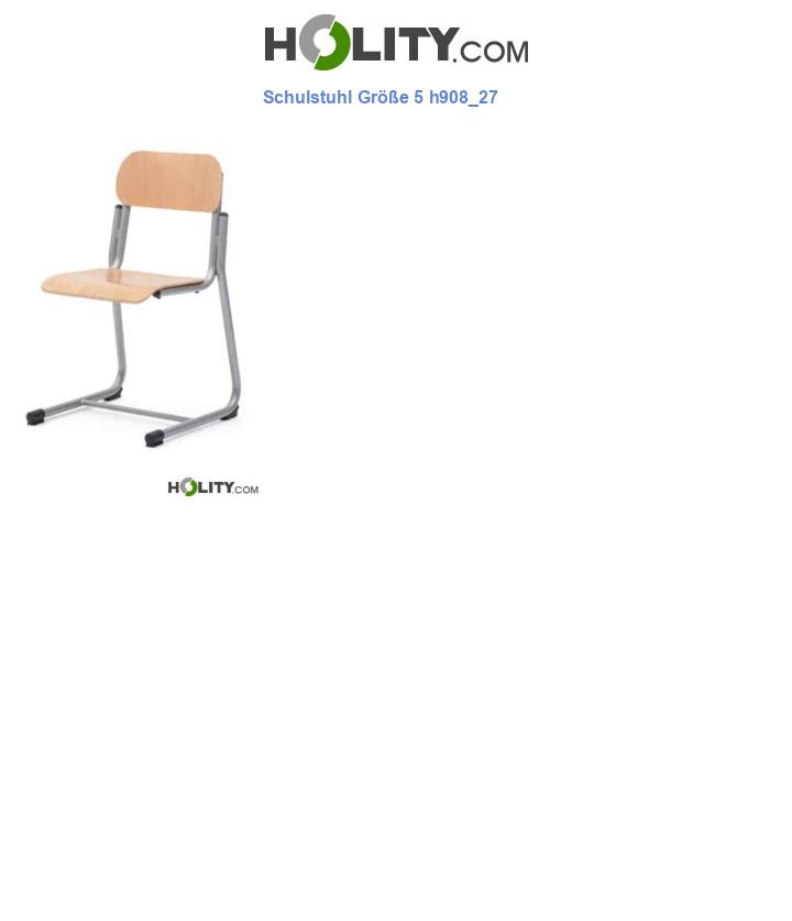 Schulstuhl Größe 5 h908_27