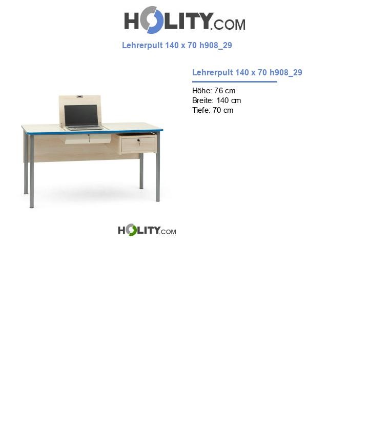 Lehrerpult 140 x 70 h908_29