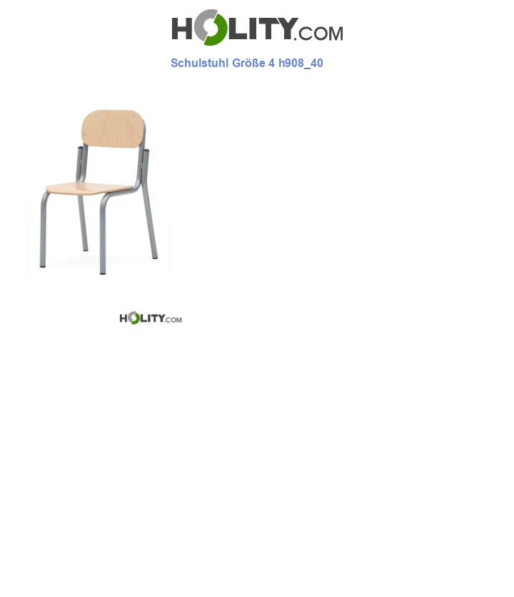 Schulstuhl Größe 4 h908_40