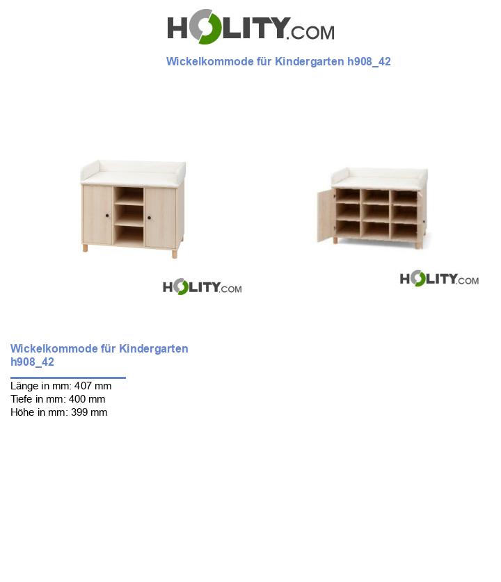 Wickelkommode für Kindergarten h908_42