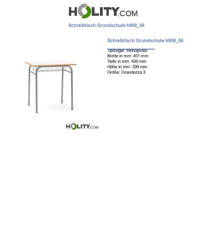 Schreibtisch Grundschule h908_56