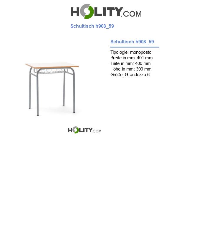 Schultisch h908_59