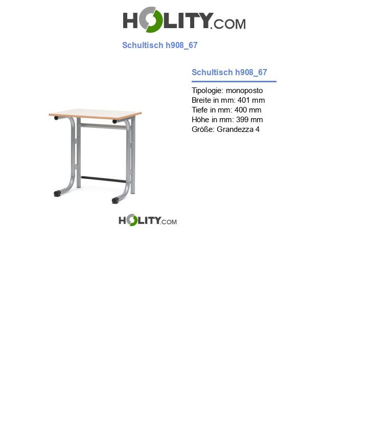 Schultisch h908_67