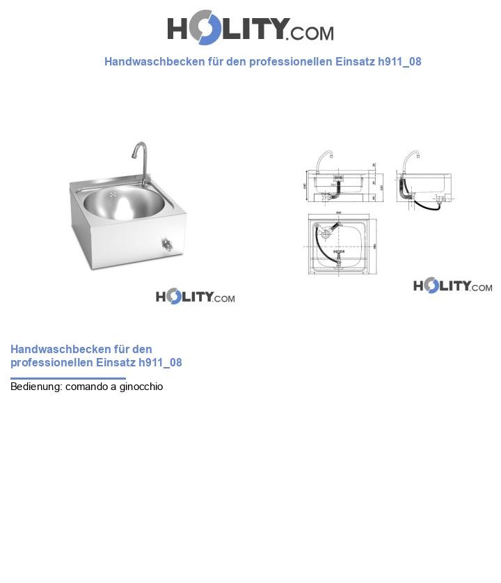 Handwaschbecken für den professionellen Einsatz h911_08