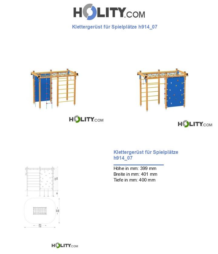 Klettergerüst für Spielplätze h914_07