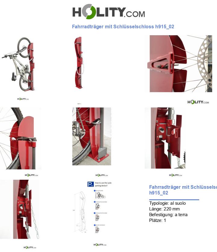 Fahrradträger mit Schlüsselschloss h915_02