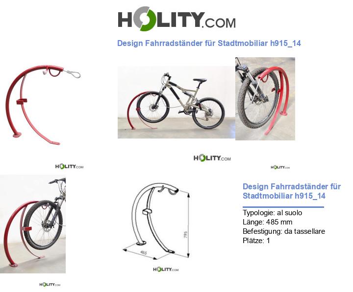 Design Fahrradständer für Stadtmobiliar h915_14