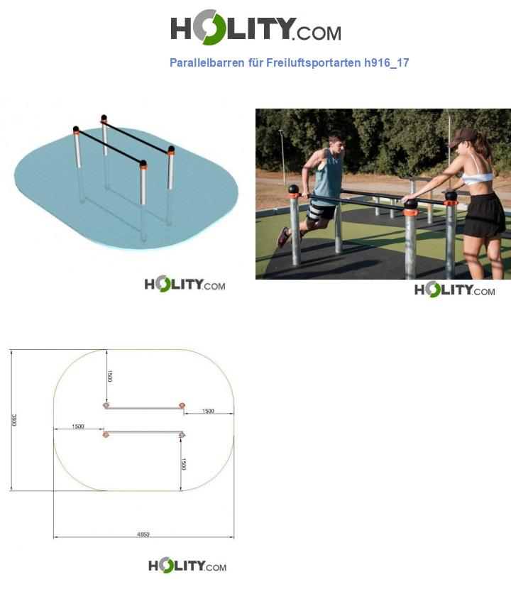 Parallelbarren für Freiluftsportarten h916_17