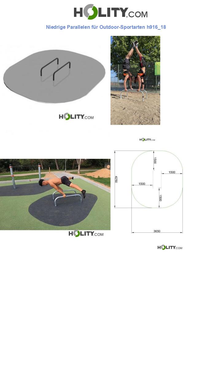Niedrige Parallelen für Outdoor-Sportarten h916_18