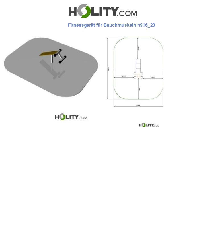 Fitnessgerät für Bauchmuskeln h916_20