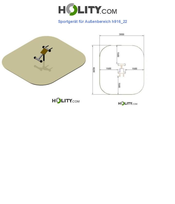 Sportgerät für Außenbereich h916_22