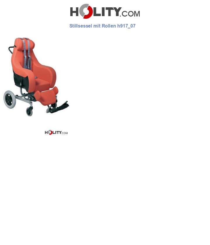 Stillsessel mit Rollen h917_07